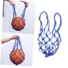 BESPORTBLE 2pcs Heavy Duty Drawstring Mesh Net Bag Nylon Carrier for Basketball Soccer and More Storage for Sports Equipment view 4