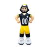 logobrands Pittsburgh Steelers Ben Roethlisberger Inflatable Player for Sports Events, Black, Yellow, Multicolor, LED Nighttime Visibility view 1