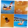 VANZACK 1pc Inflatable Snow Tube for Outdoor Fun Thicken PVC Wear-Resistant Sled for Activities Lightweight Easy to Carry for Camping and Sledding Adventures view 2