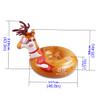 VANZACK 1pc Inflatable Snow Tube for Outdoor Fun Thicken PVC Wear-Resistant Sled for Activities Lightweight Easy to Carry for Camping and Sledding Adventures view 3