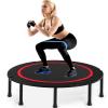 Trampoline, Portable Foldable Trampoline in-Home Mini Rebounder, Exercise Trampoline for Adults, 40" Max Load 330lbs (Red) view 1