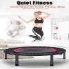 Trampoline, Portable Foldable Trampoline in-Home Mini Rebounder, Exercise Trampoline for Adults, 40" Max Load 330lbs (Red) view 3