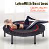 Trampoline, Portable Foldable Trampoline in-Home Mini Rebounder, Exercise Trampoline for Adults, 40" Max Load 330lbs (Red) view 4