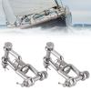2Pcs 304 Stainless Steel Rotating Ring Connector Swivel Anchor Chain Connector for Boat view 4