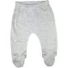 123 Bear 100% Cotton Baby Pants with Footies 100% Cotton Unisex Boys Girls (0-3 Months, 4-Pack Pink) view 3