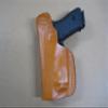 Azula in The Waistband IWB Concealed Carry Holster for Glock Glock 43X MOS with Streamlight TLR-7 SUB Lightt CCW TAN Left Hand view 2