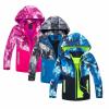 Baby Winter Coat Children's Jacket Colorblocking Camouflage Zipper Shirt Waterpr00f And Breathable (Green, 4-5 Years) view 2