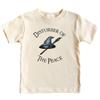 Brain Juice Tees Disturber Of The Peace Toddler Shirt - 100% Cotton - Cream Color (5/6T, Cream) view 1