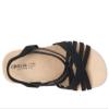 LifeStride Womens Mallory Strappy Wedge Sandals Black 9.5 M view 2