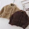 Baby Winter Jacket Autumn Winter Toddler Girl Boy Long Sleeved Down Padded Jacket Light Ear Padded (Brown, 12-18 Months) view 2