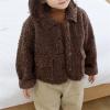 Baby Winter Jacket Autumn Winter Toddler Girl Boy Long Sleeved Down Padded Jacket Light Ear Padded (Brown, 12-18 Months) view 3
