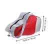INOOMP Roller Skating Bag with Shoulder Strap Oxford Fabric Skating Tote Large Compartment for Skates Durable view 4