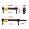 BESPORTBLE 1set Telescopic Rod for Folding Bike Lightweight Extension Bar Compatible Easy to Install Improves Stability view 3