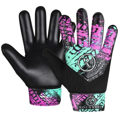 ROLANCIO Goalie Gloves (Black, 06)