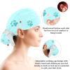 Dog Paw Scrub Caps Adjustable Working Cap Surgical Caps Nurse Hat with Bow Hair Scrunchy view 3