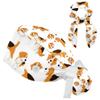 Beagle Dog Scrub Caps Adjustable Working Cap Surgical Caps Nurse Hat with Bow Hair Scrunchy view 1
