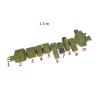 INLIMA Tool Belts Belt safety duty tool kit outdoor mountaineering training belt holster set (Color : Green) view 2