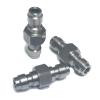 Aopkeo 2pcs 8mm Male to Male Fill Nipple HPA Filling Plug Adapter Quick Disconnect Coupler Stainless Steel for Paintball PCP Airsoft Diving view 2