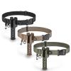 INLIMA Tool Belts Belt Rod Tackles Adjustable Waist Fishing Rod Holder Fishing Rod Pole (Color : Brown) view 2