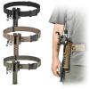 INLIMA Tool Belts Belt Rod Tackles Adjustable Waist Fishing Rod Holder Fishing Rod Pole (Color : Brown) view 3