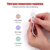 OUKENS Pink USB Heating Gloves Hand Warmer Touch Screen Design Adjustable Temperature Heated Gloves for Women Skiing Walking Riding view 4