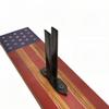 DAOIDE Deer Antler Mounting Kit, Euro Mount Skull Hanger, USA Flag Decor Hooker Pedestal, Perfect Prey Display Rack, Hanger for Hanging Antlers and Other Skulls (15.7'' x 3.5'' 0.6'') view 3