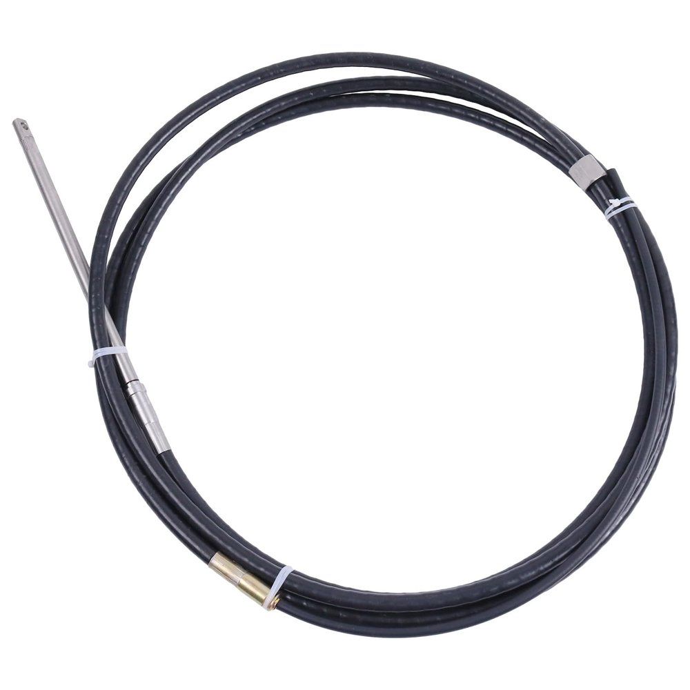 Holdia M66X18 Fast Connect Rotary Steering Cable 18 Foot Cable SSC6218 Compatible with UFlex T71FC T72FC T73NRFC T74NRFC T81FC T82FC T83NRFC T84NRFC Teleflex Safe-T QC/NFB Morse D290