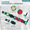 CROWN Anime Wrist Wraps Camo Lifting Straps 24" for Men and Women - 1 Pair Each, Gym Accessories Support Weightlifting, Powerlifting, Strength Training, and Improve Workout, Green Tanj view 3