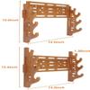 Sword Stand Wall Mount Bamboo Samurai Rack Hanger Katana Wakizashi Tanto Holder Sword Stand Display view 3