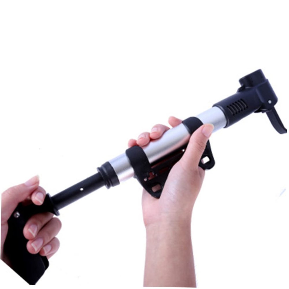 INOOMP Mini Portable High Strength Air Pump for Bicycles Lightweight Inflator Ergonomic Handle and Anti-Slip Design for Mountain and Road Bikes
