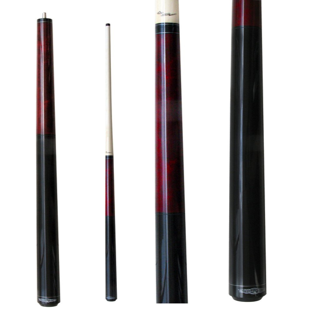 Gator Nemesis Jump & Break Cue (19 oz - 23 oz), Glove, Retail Price: $99.00 (Wine and Black, 20-Ounce)