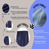 Unisex Tear Away Pants 2 Side Snaps Post Surgery Breakaway Pant Full Open Down Cotton Rip Off Sweatpants for Hip Replacement Grey 2XL view 3