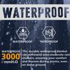AlphaBeing Waterproof Outdoor Blanket with Merino Wool, Extra Thick Warm, Windproof, Packable Stadium Blankets for Cold Weather, Camping Gift, Pet, Car, Picnic, Concerts, 79" x 59", Navy view 3