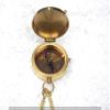 Vintage Brass Compass with Leather Case  Engraved Gift for Men & Women | Ideal for Graduation, Birthday, Baptism, Confirmation & Keepsake Occasions view 3