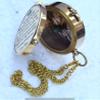 Vintage Brass Compass with Leather Case  Engraved Gift for Men & Women | Ideal for Graduation, Birthday, Baptism, Confirmation & Keepsake Occasions view 4