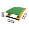 Kids Gymnastics Equipment,Heavy Duty Vault Spring Board Vault Gymnastics Equipment with 4 Springs for Home Gym School(Size:2 springs/80cm/31.49in,Color:Green) view 2