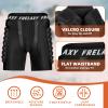 Frelaxy 3D Protective Padded Shorts for Snowboard, Skate and Ski, Snowboard Butt pad, 3D Protection for Tailbone, Hip and Butt (Black, XL) view 4
