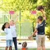 Nbguigdstr Football Field Goal Post-6 ft x 4 ft Portable with Kicker Stand,Football and Pump-Backyard Kicking Field Goal Post for Kids/Youth/Adults-(2ft-6ft in Height) view 3