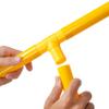 Nbguigdstr Football Field Goal Post-6 ft x 4 ft Portable with Kicker Stand,Football and Pump-Backyard Kicking Field Goal Post for Kids/Youth/Adults-(2ft-6ft in Height) view 4