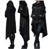 Womens Oversized Sweatshirts Gothic Hoodies Cloak Cape Cosplay Costume Plus Size Drawstring Vintage Hooded Pullover view 2