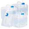 4 Pack PNEUICALLY Collapsible Water Jugs for Camping and Emergency - Foldable Water Storage Containers with Spigot, BPA Free 5.3 Gallon Tank view 1