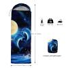 AILONEN Dolphin Camping Sleeping Bags for Girls Boys Adults Backpacking,Cold Weather & Warm,Lightweight Compact Camping Backpacking for Warm Camping Hiking Outdoor Travel Hunting view 2