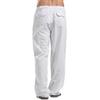 Linen Pants Men Big Tall Casual Cotton Yoga Pants with Pockets Drawstring Elastic Waist Straight-Leg Lightweight Trousers Mens Pants Athletic Fit Chino Pants(B1-White,Large) view 2