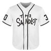 Youth Baseball Jersey 30 Stitched The Sandlot Benny The Jet Rodriguez Movie Boy's Baseball Jersey Gift for Kids(Medium,30-White) view 2