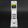 Metal Stature Meter, Metric System 2M Height Stature Meter, Retractable Measuring Tape Ruler Metal Measuring Tool for Adults and Children(White) view 4