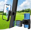 Golf Cart Phone Mount Holder Compatible with iPhone Galaxy Google Pixel Motorola, Golf Magnetic Phone Holder Compatible with Golf Cart EZGO Club Car Yamaha, Ultra Strength Magnets Cell Phone Caddy view 1