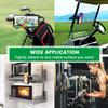 Golf Cart Phone Mount Holder Compatible with iPhone Galaxy Google Pixel Motorola, Golf Magnetic Phone Holder Compatible with Golf Cart EZGO Club Car Yamaha, Ultra Strength Magnets Cell Phone Caddy view 4