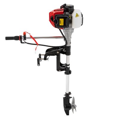 Outboard Motor, Fishing Boat Engine 2.5HP Trolling Motor, Heavy Duty 2-Stroke Boat Motor with CDI Ignition System for Rubber Boats Inflatable Boats Fishing Boats Yachts