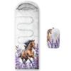 AILONEN Horse Camping Sleeping Bags for Girls Boys Adults Backpacking,Cold Weather & Warm,Lightweight Compact Camping Backpacking for Warm Camping Hiking Outdoor Travel Hunting view 1