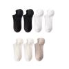 7 Pairs Of Women's Boat Socks Cotton Shallow Mouth Short Socks Non-slip Invisible Socks Short Models Spring And Fall view 1